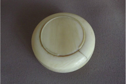 Ivory Snuff Box - Charmantiques