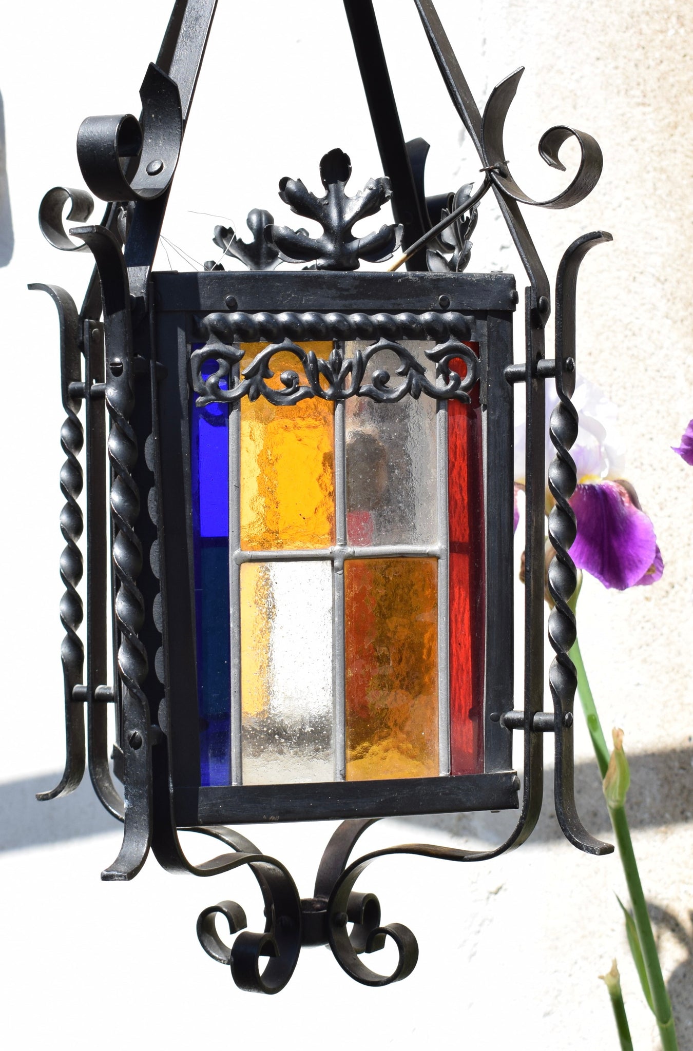 Stained Glass Lantern
