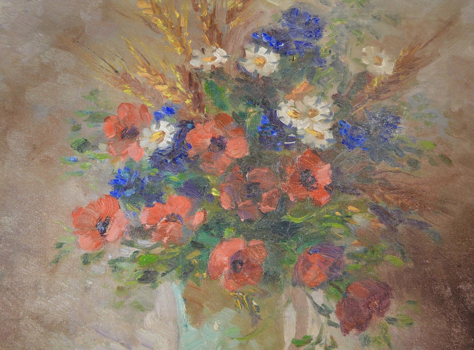 Flower Oil Painting - Charmantiques