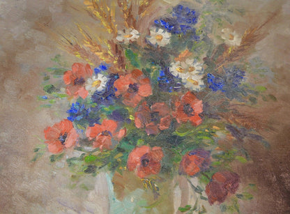 Flower Oil Painting - Charmantiques