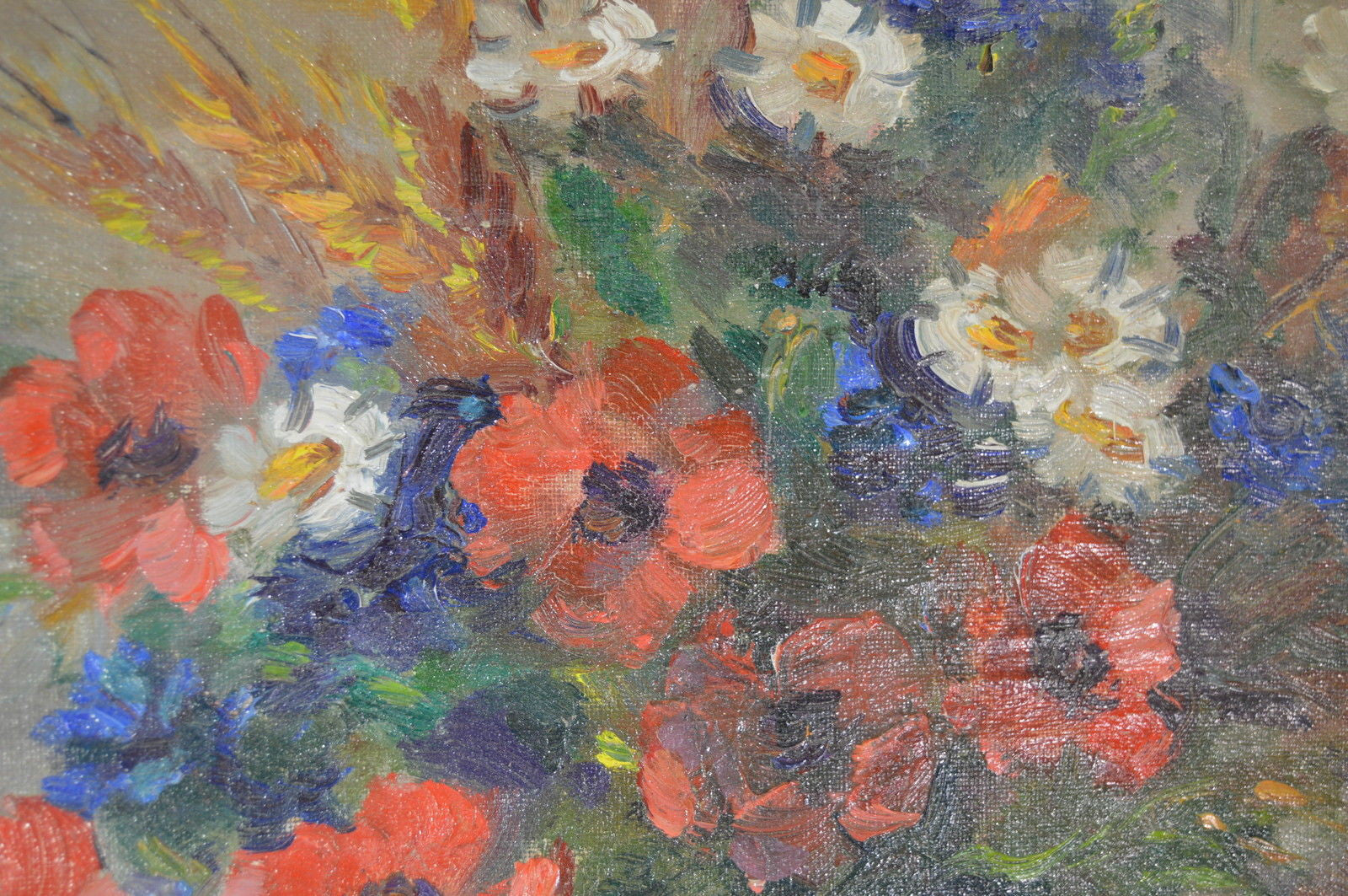 Flower Oil Painting - Charmantiques