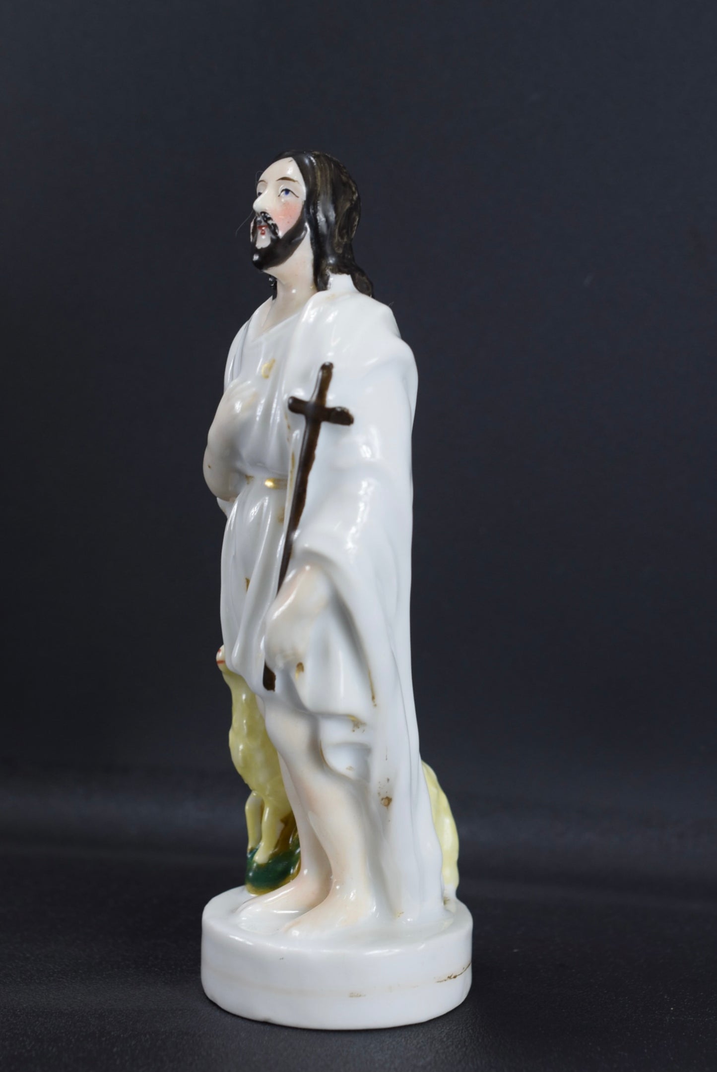 Statuette en Porcelaine Jesus Bon berger