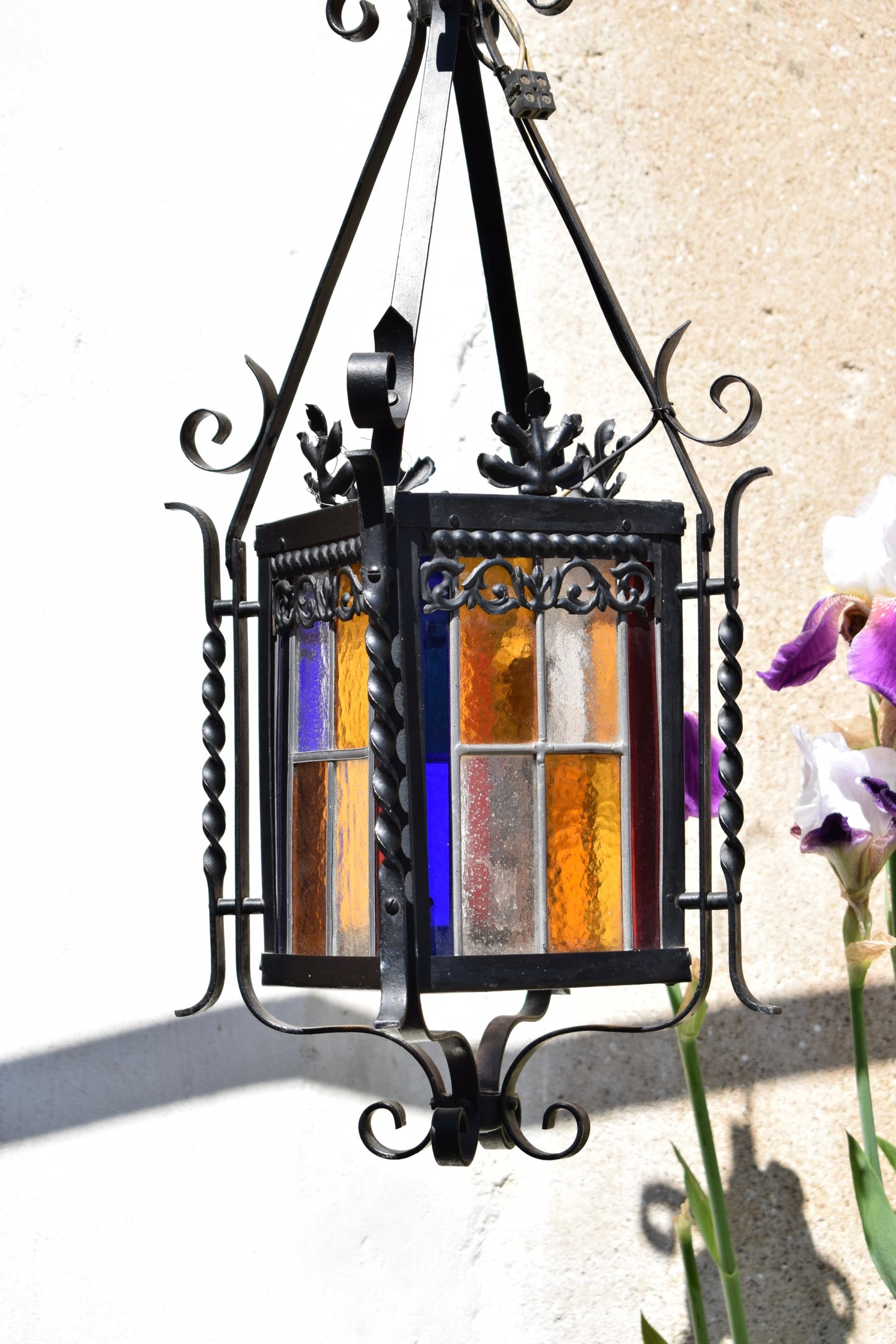 Stained Glass Lantern