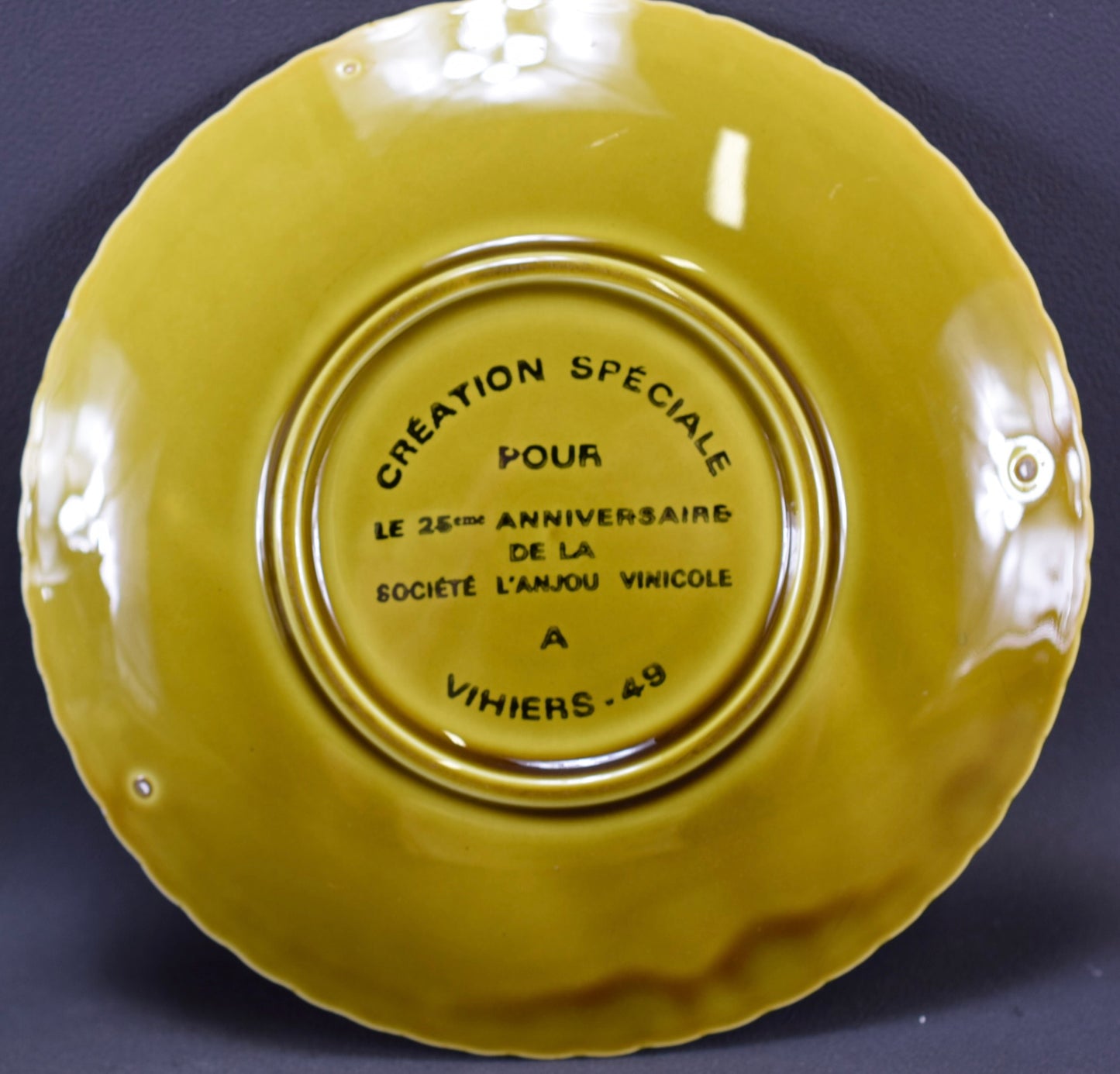 Assiettes Château Majolique