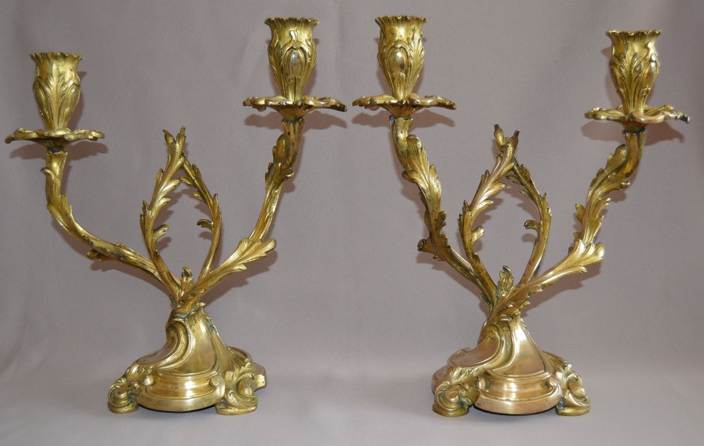 Rococo Candelabra - Charmantiques