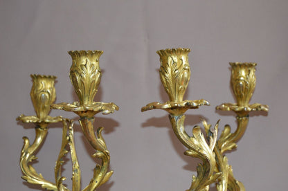 Rococo Candelabra - Charmantiques