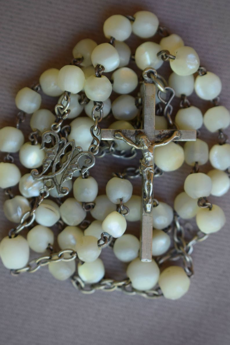 Vintage MOP Rosary