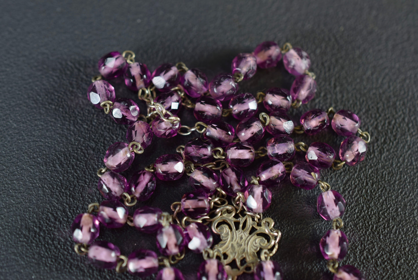 Small Purple Rosary