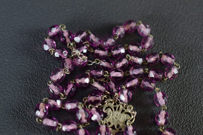 Small Purple Rosary