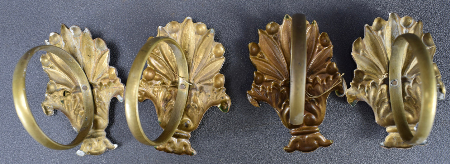 Anneaux de tringle à rideaux Art Nouveau