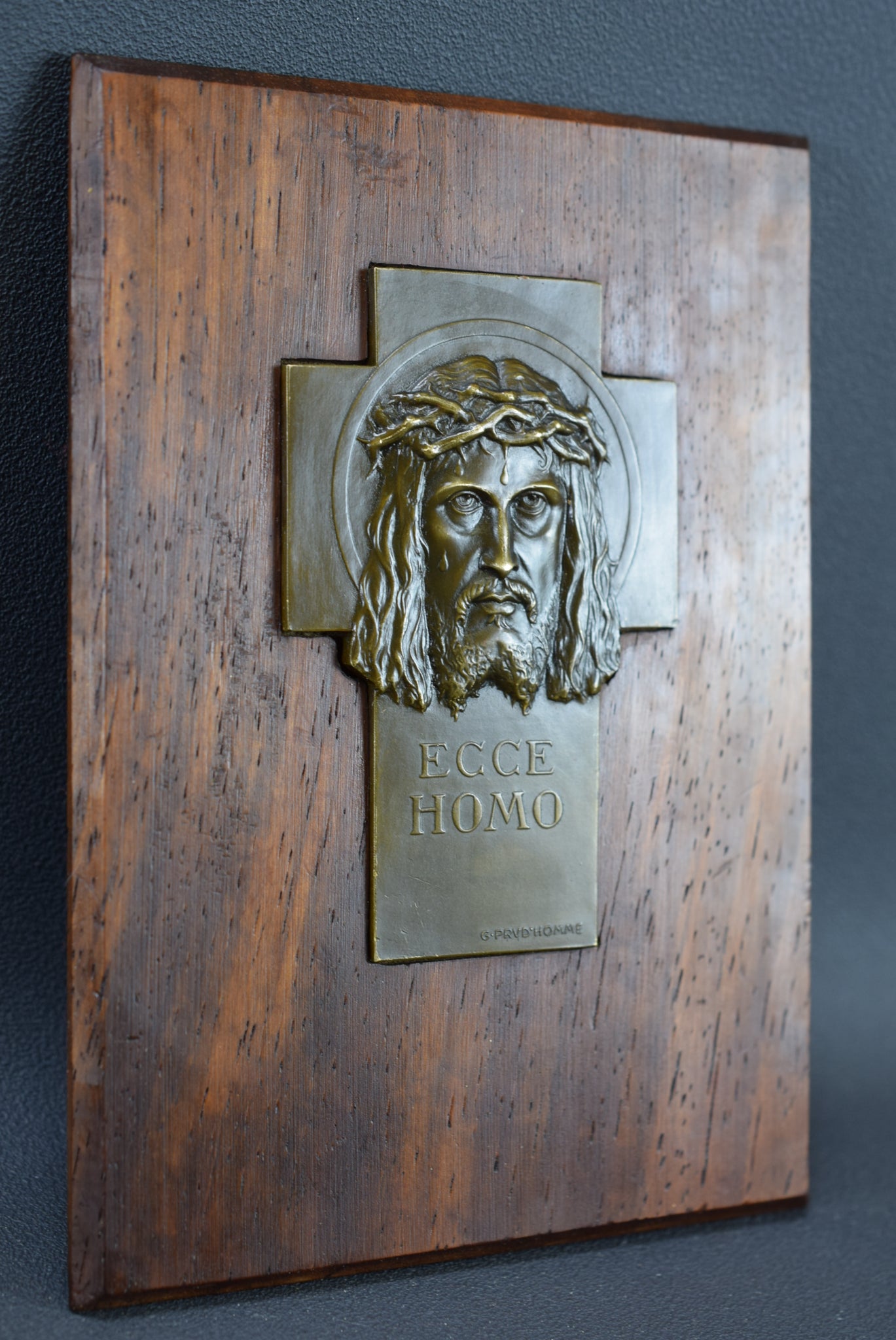 Prud'Homme Bronze Holy Face of Jesus
