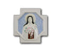 Saint Teresa Infant of Jesus Wall Plaque by Desvres Maria CAULLET NANTARD