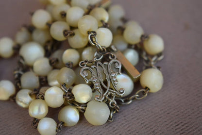 Vintage MOP Rosary