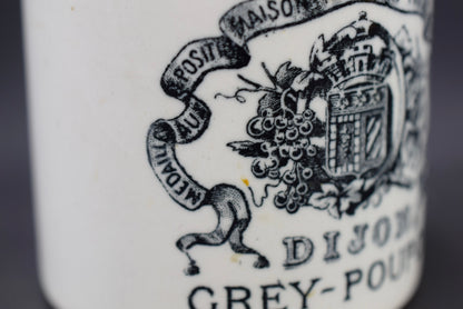 Moutardier Poupon Gris