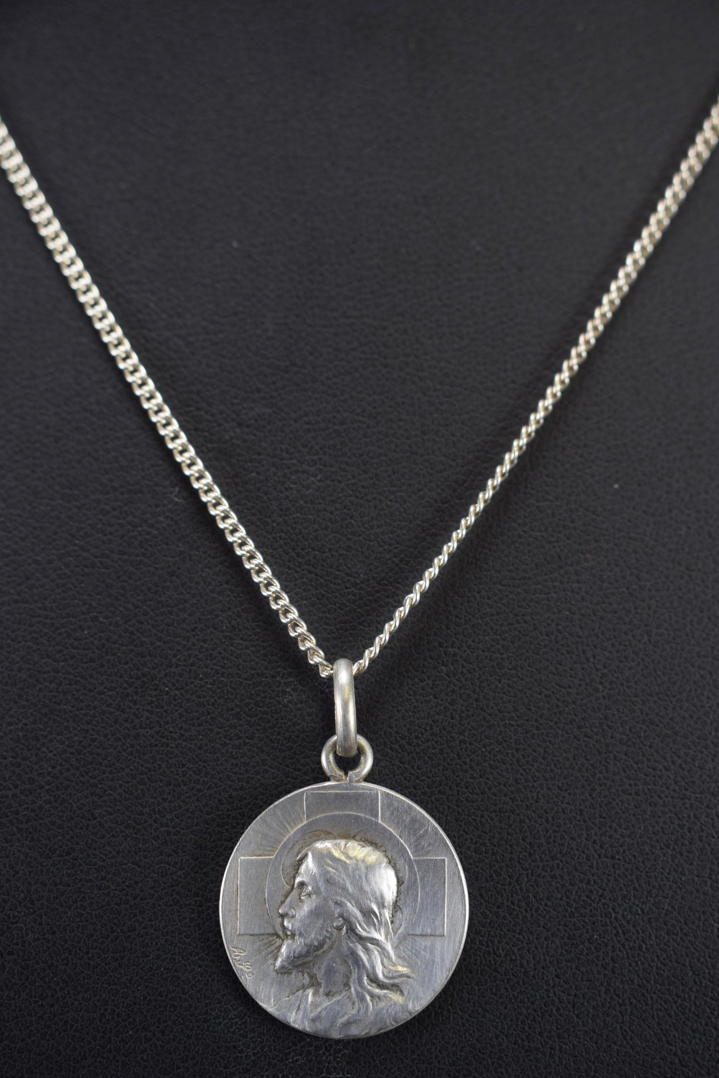 Christ Sterling Silver Medal