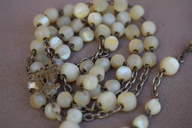 Vintage MOP Rosary