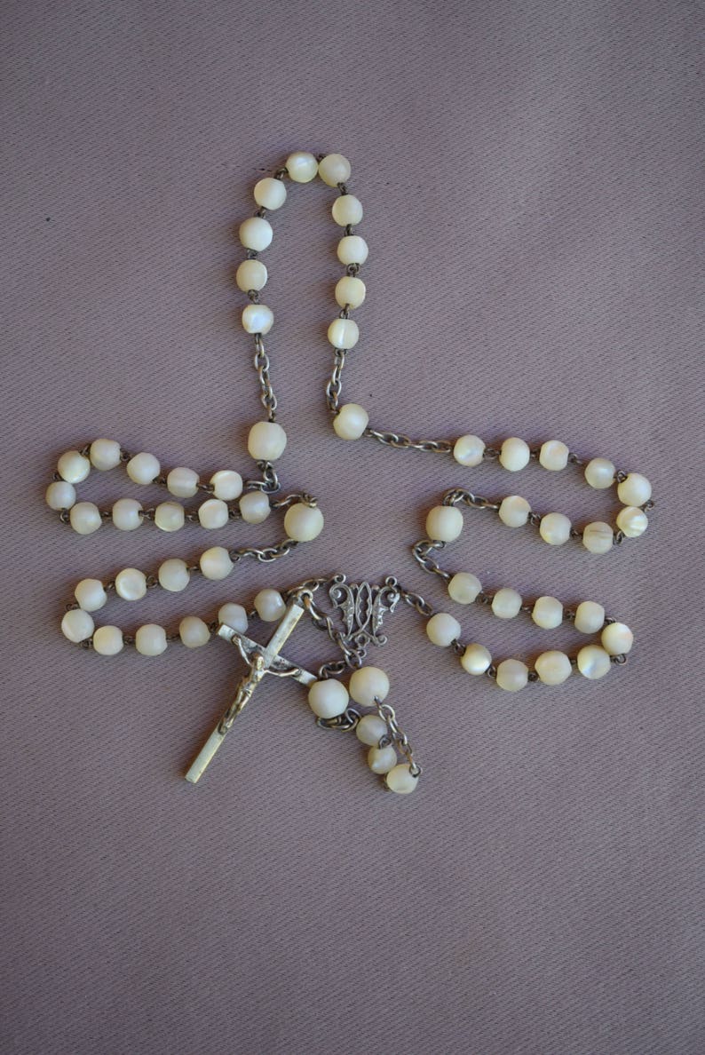 Vintage MOP Rosary