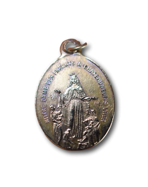 Our Lady of Children Mary Medal Pendant