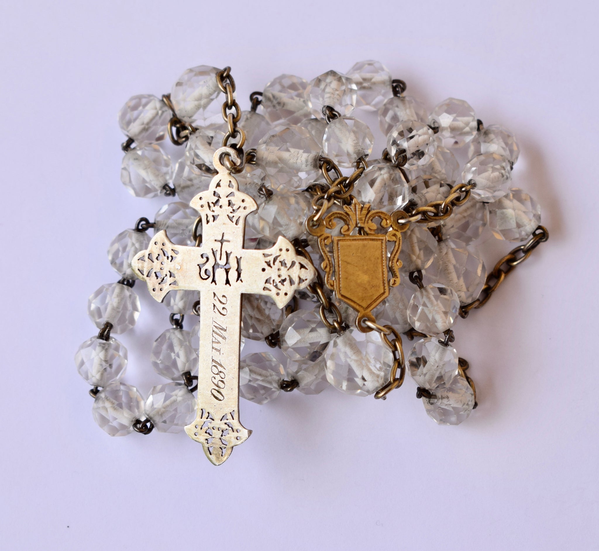 Sterling Silver Rosary 1890
