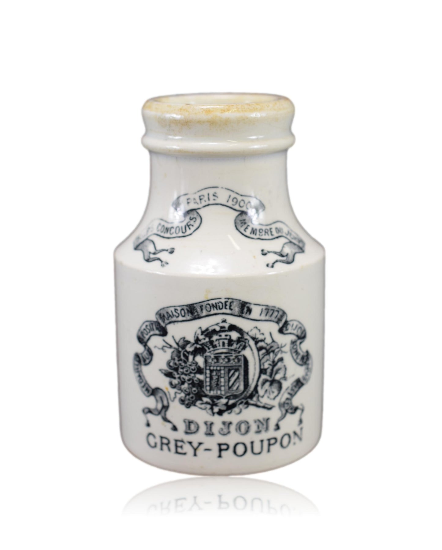 Moutardier Poupon Gris