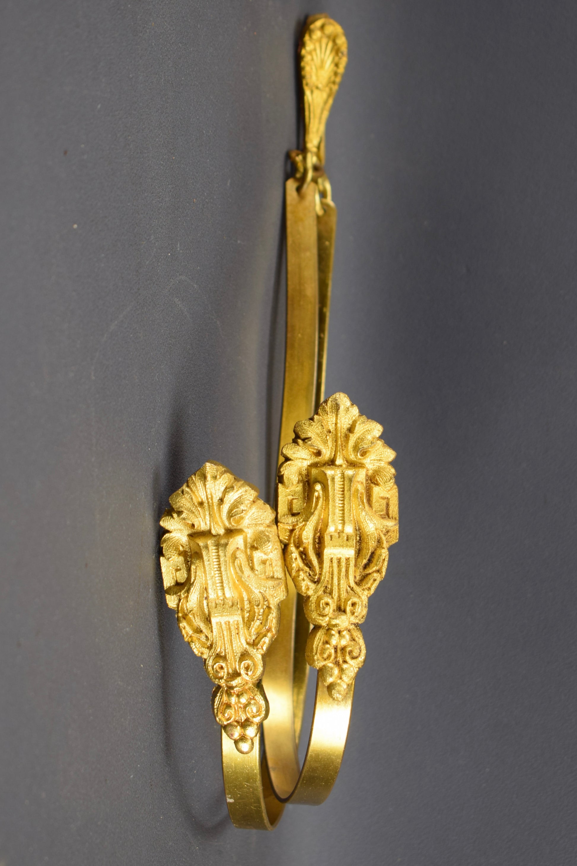 Bronze Curtain Hold-Backs Drapery Tie Backs Curtain Holder