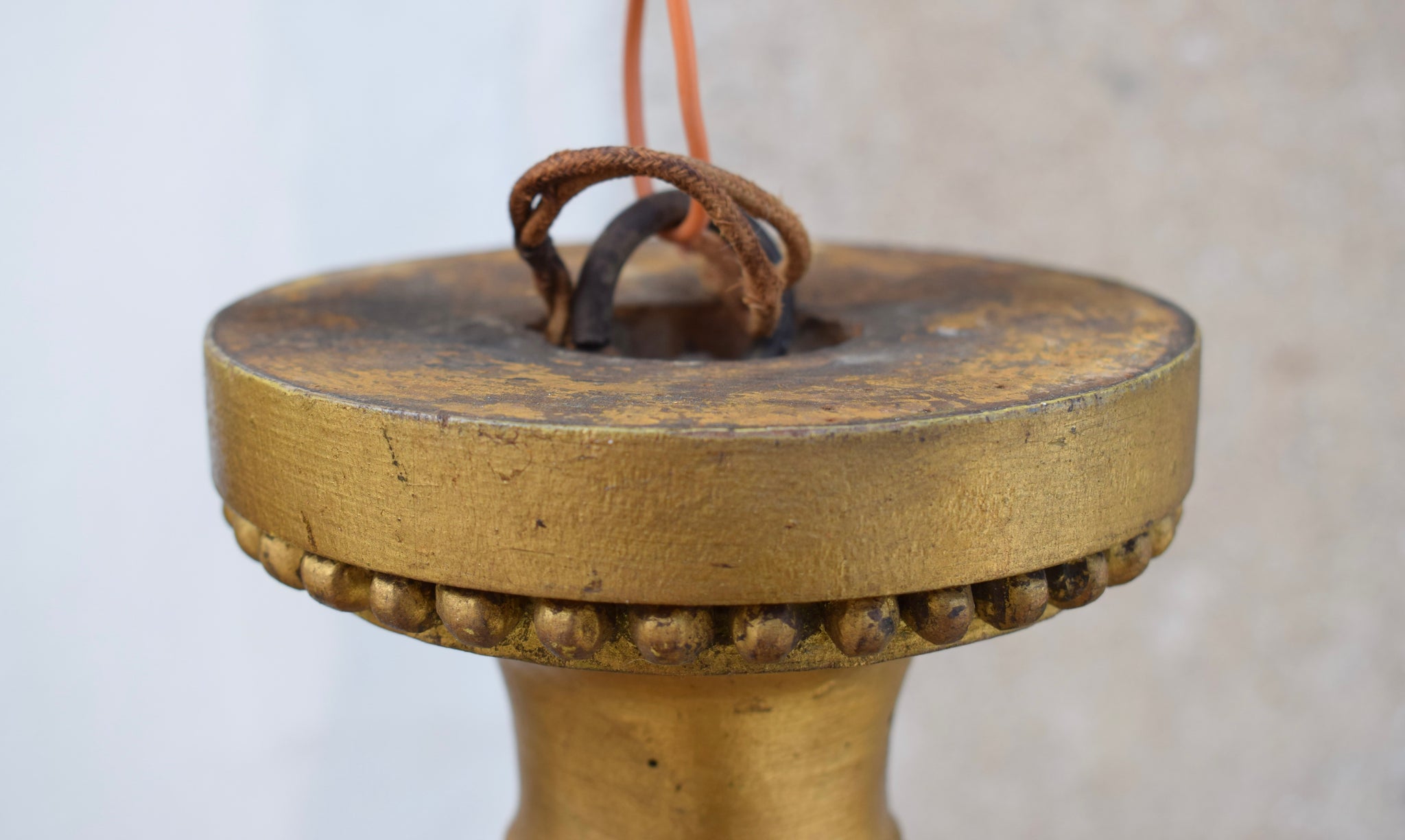 Antique Wood Lantern