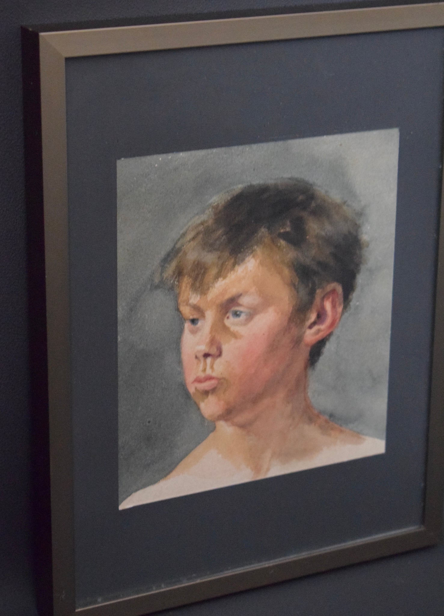 Watercolor Portrait Boy