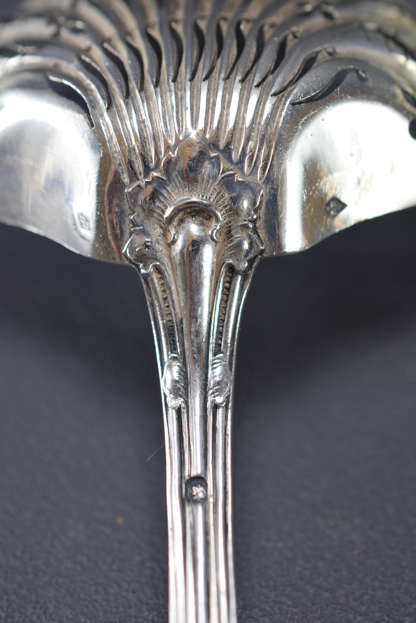 Sterling Silver Sugar Sifter Spoon
