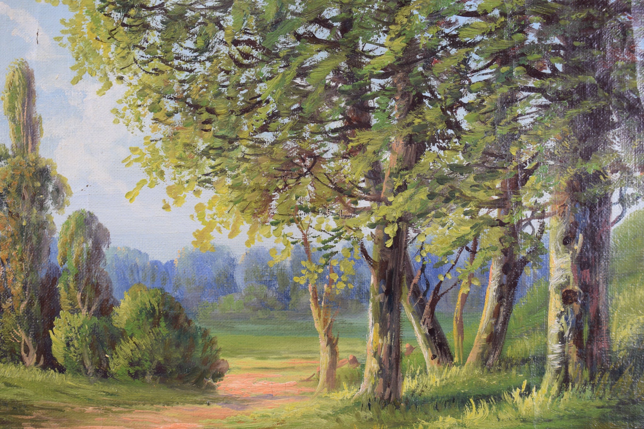 Summer Forest Painting