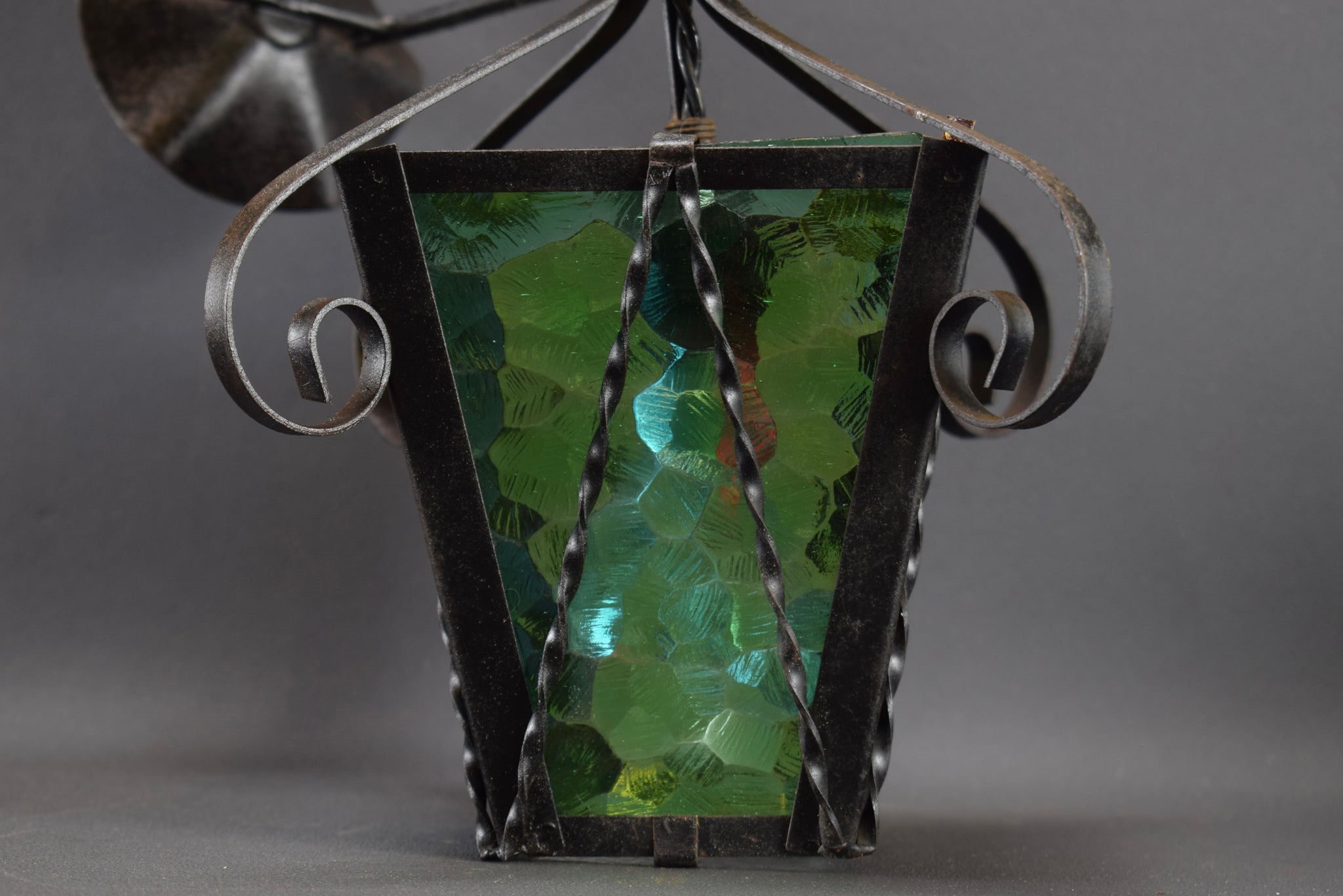 Colored Glass Lantern