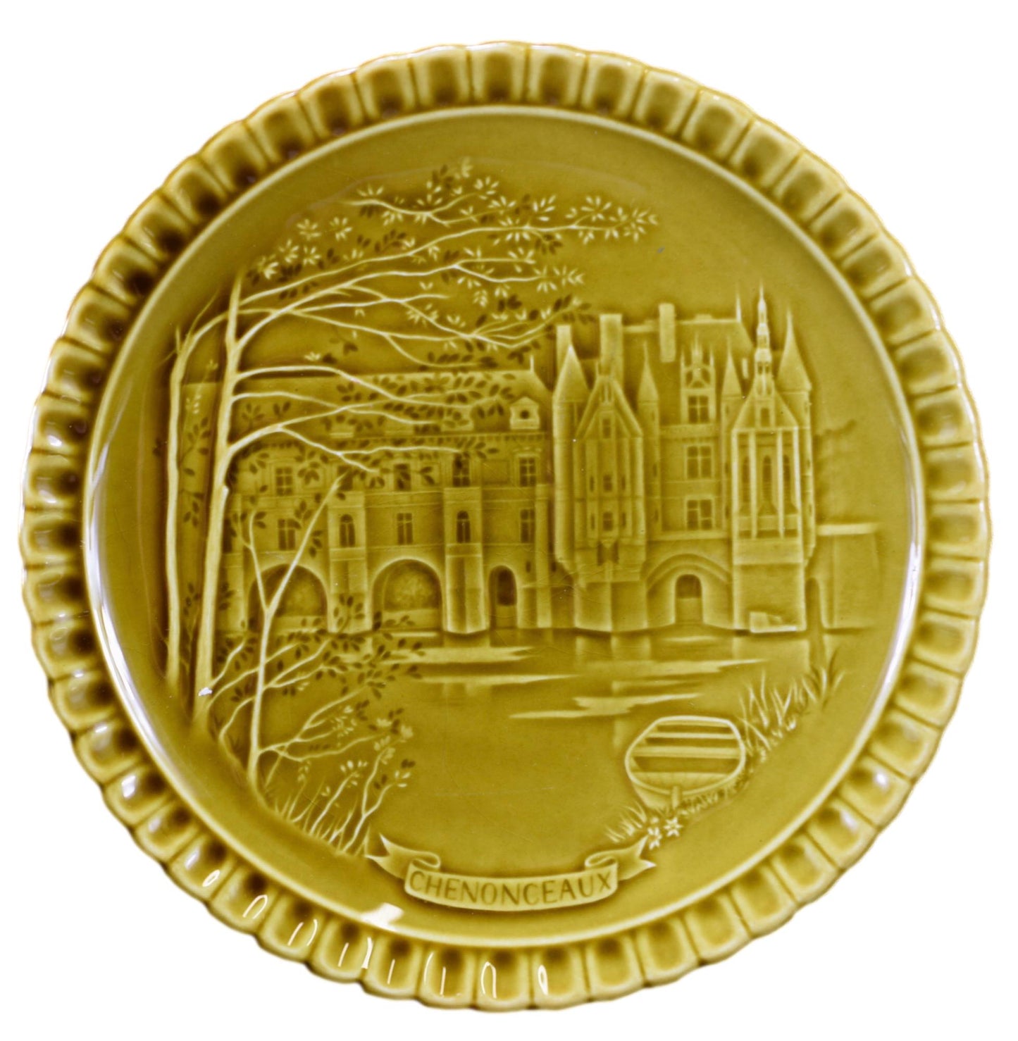 Assiettes Château Majolique