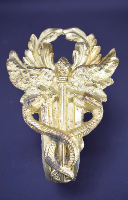 Porte-Rideau Caducée Bronze
