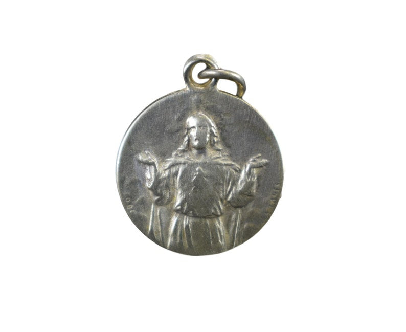 Jesus Medal Vintage Montmartre Keepsake Pendant