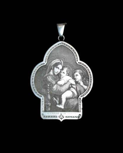 Engraved Medallion After Raphael Wicker