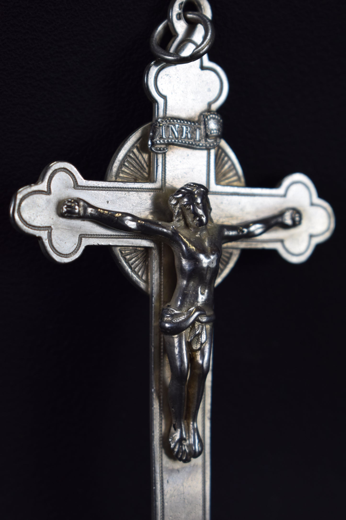 Crucifix en Argent Massif par A Chertier