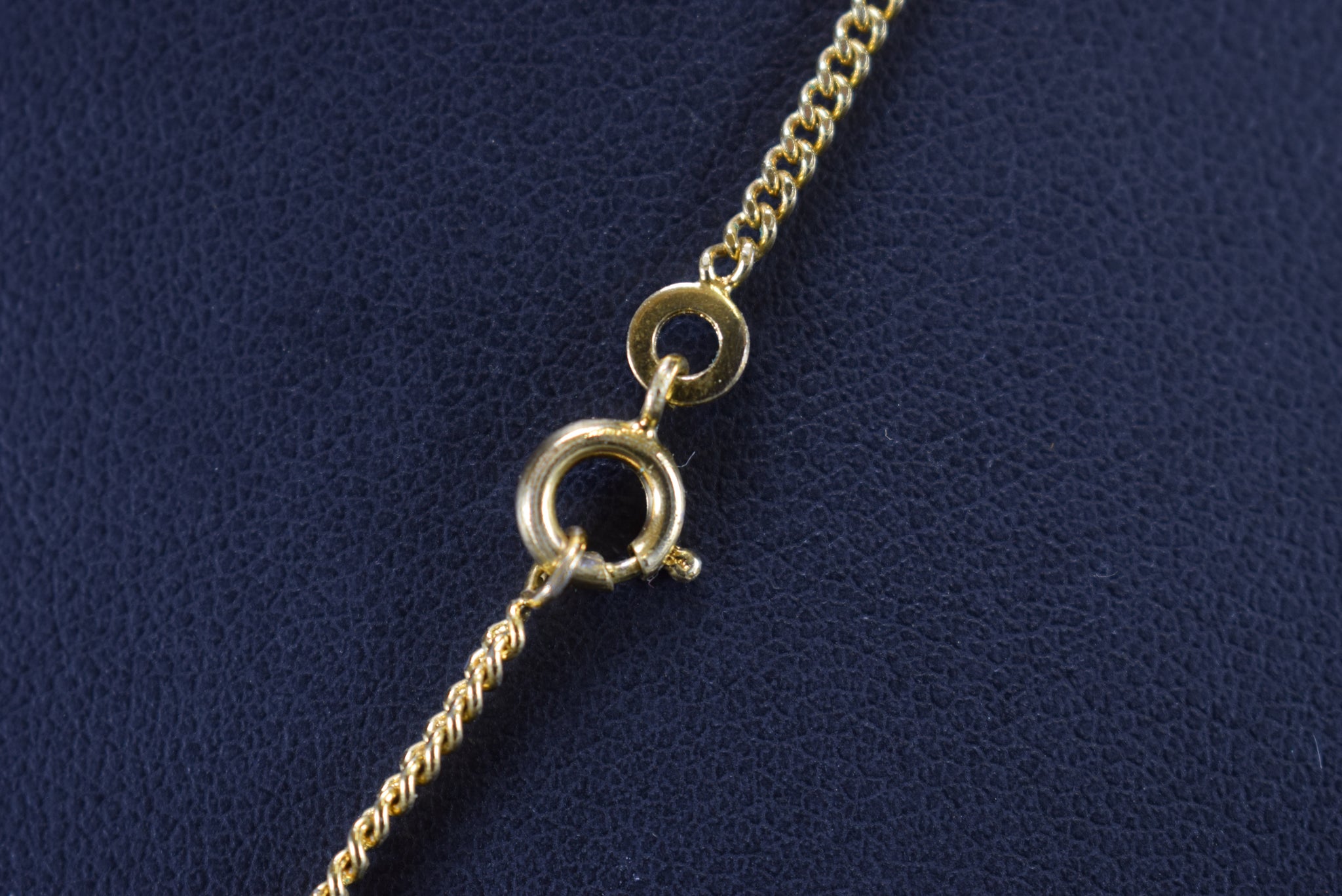Vermeil Mary Necklace