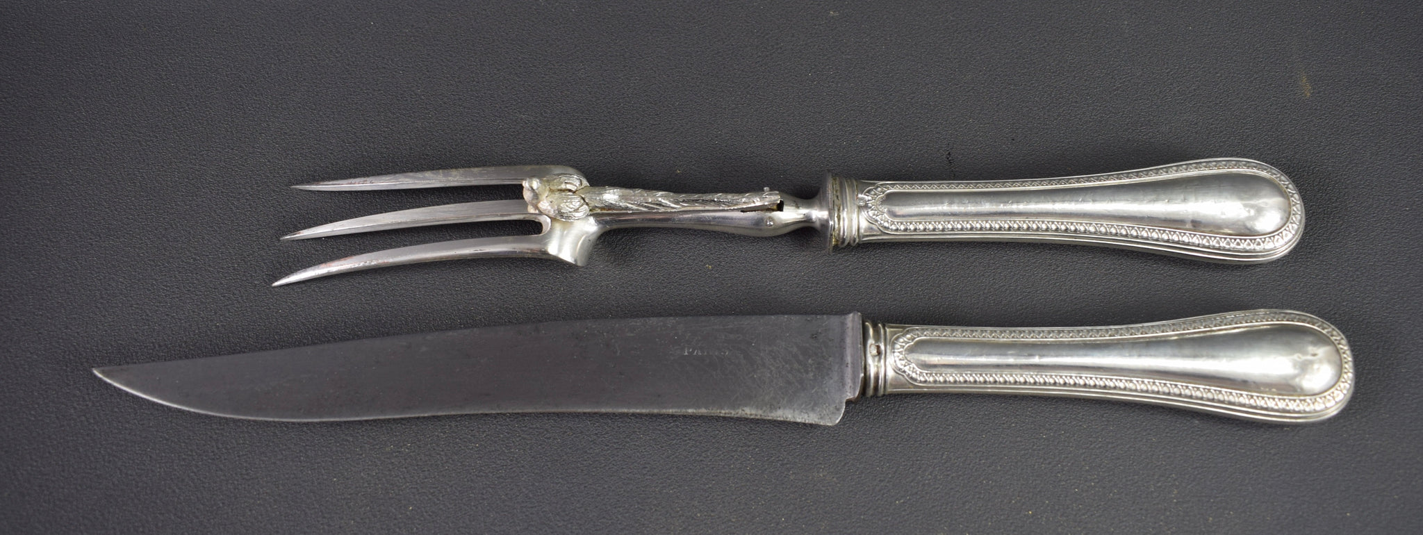 Silver Carving Knife Set Minerva Hallmark