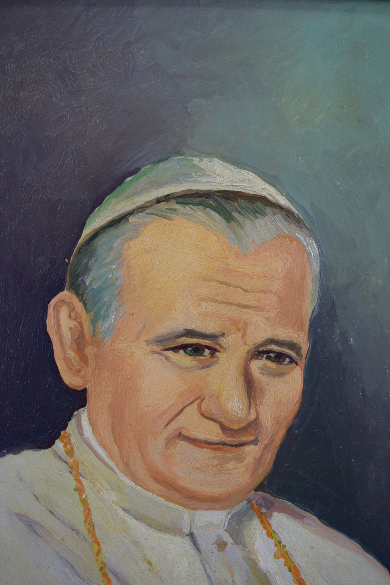 Oil Painting Pope Portrait