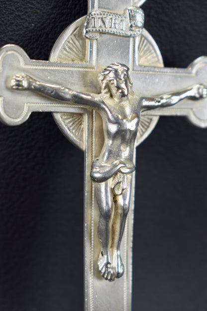 Crucifix en Argent Massif par A Chertier