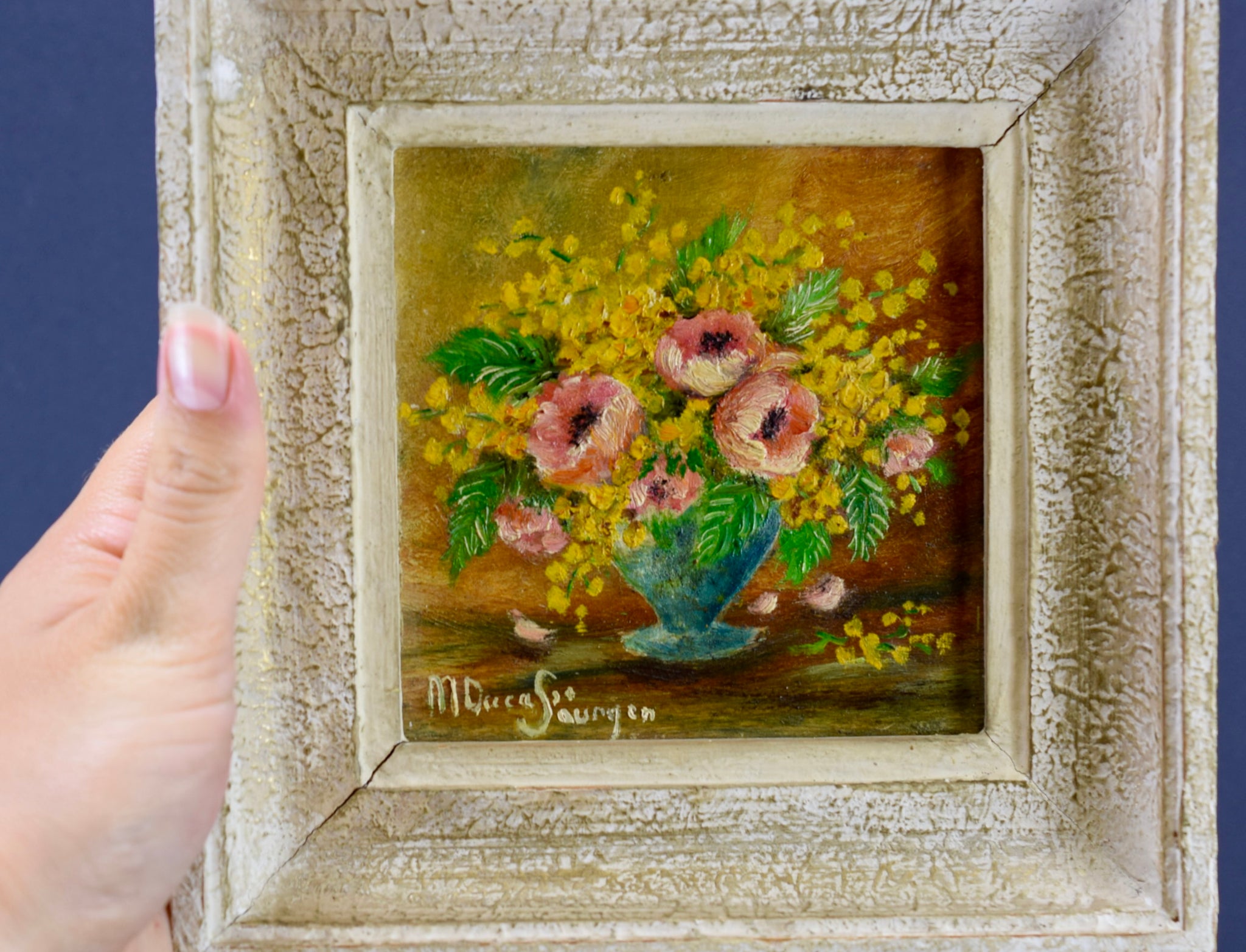 Mimosa Painting