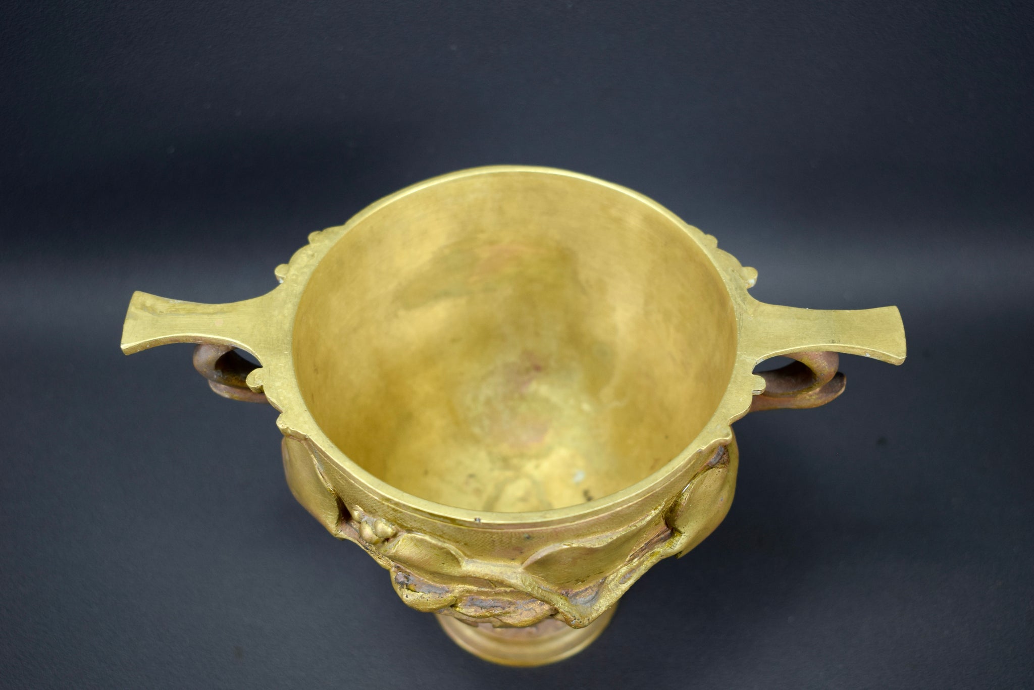 Art Nouveau Bronze Cup