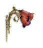 Large Bronze Dore Double Twin Wall Sconce