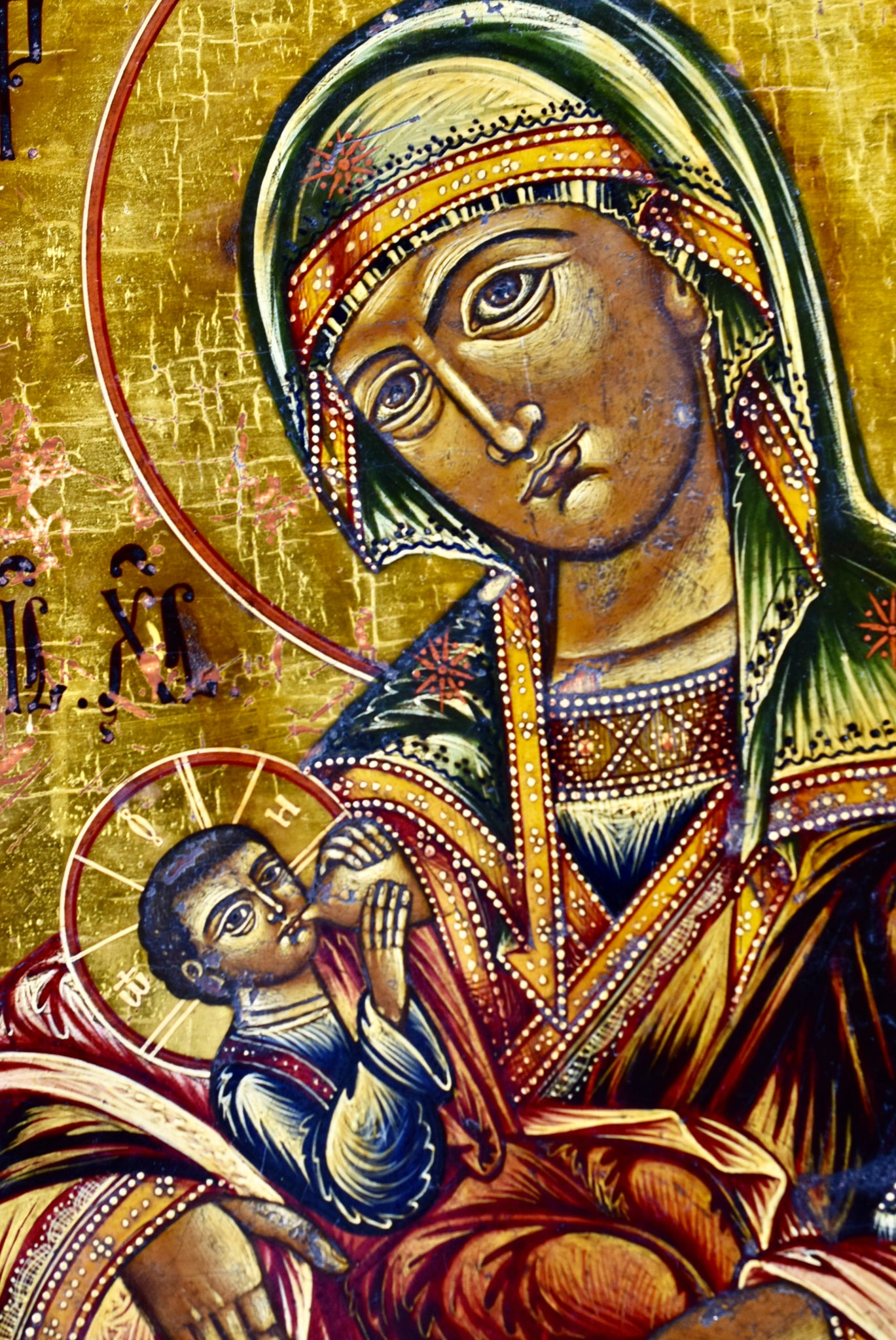 Nursing Madonna icon