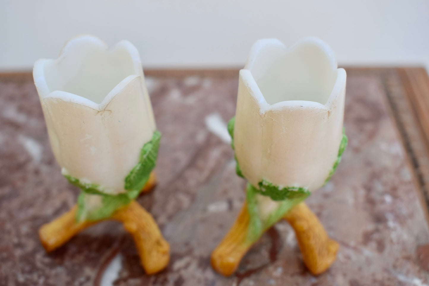 Milk Glass Candlesticks