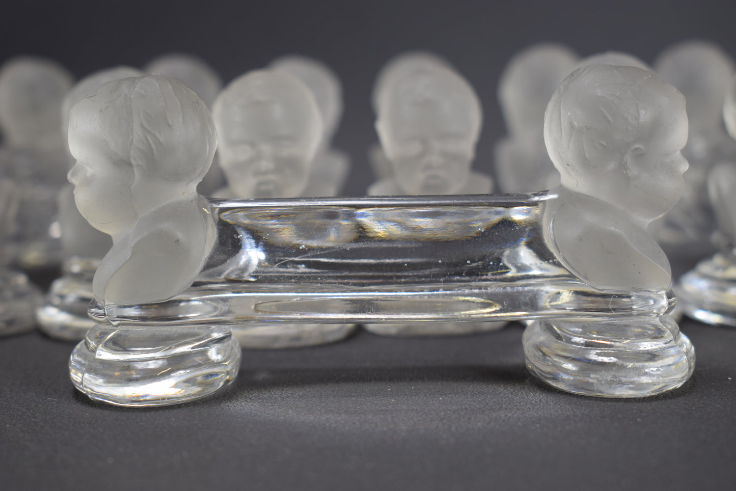 Repose-Couteau En Cristal De Baccarat