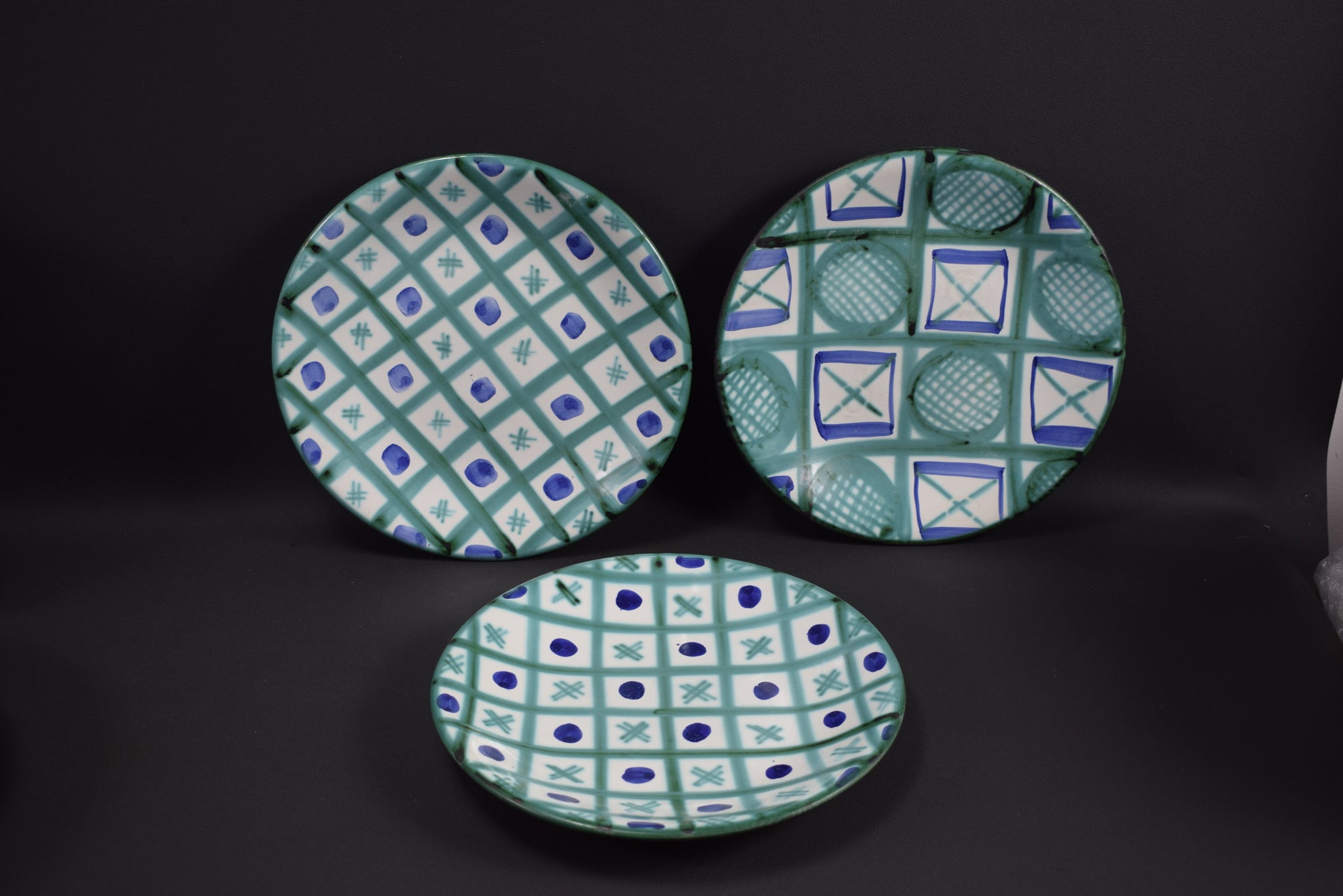 Set of 3 Robert Picot Plates