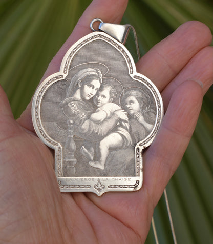 Engraved Medallion After Raphael Wicker