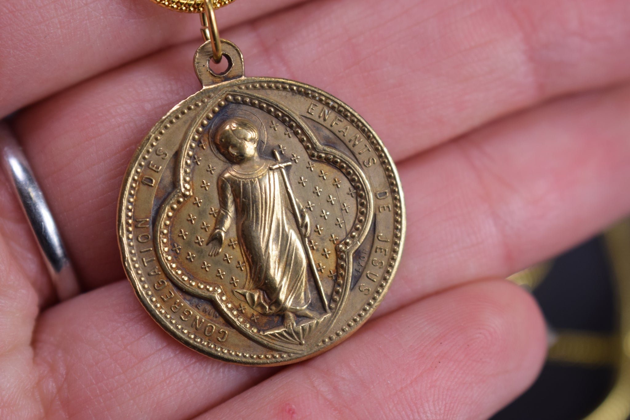 Jesus Child Medal by Penin