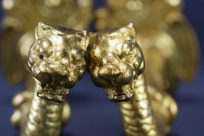 Gilt Bronze Hooks Panther