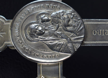 Crucifix en Argent Massif par A Chertier